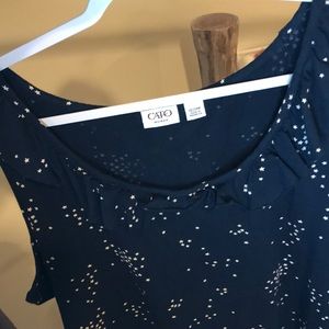 Cato tank size 22/24. Really cute with baby stars